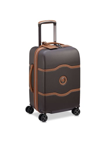 Delsey Chatelet Air 2.0 4-Rollen Kabinentrolley 55 cm in braun