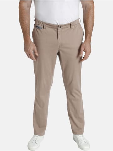 Charles Colby Tiefbundhose BARON EOIN in beige