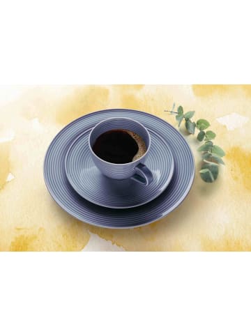 Seltmann Weiden 6er Set Milchkaffeetassen mit Untertassen Beat Color Glaze 350 ml in Fliederblau