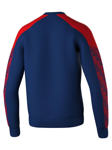 erima Unisex Erwachsene, Erwachsene Sweatshirt in new navy/rot