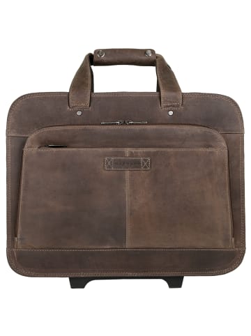 Harold's Business Trolley ANTIK in braun