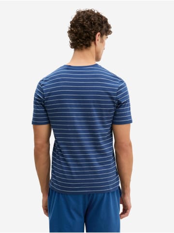 Marc O'Polo T-Shirt Mix N Match in navy peony stripe