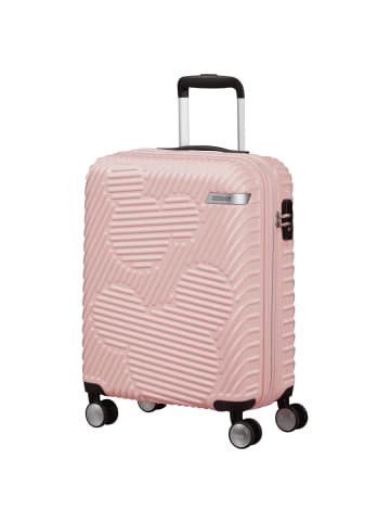 American Tourister Mickey Clouds - 4-Rollen-Kabinentrolley 55 cm erw. in Mickey Rose Cloud