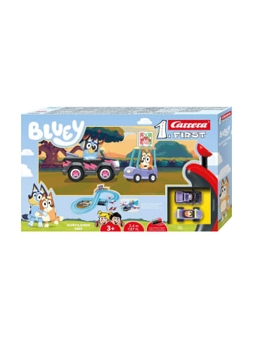 Carrera Autorennbahn FIRST Bluey Bingo Race, ab 3 Jahre