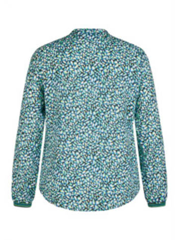 Rabe Langarmbluse für Damen in blau