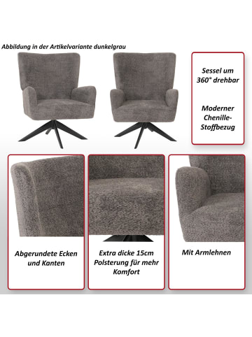 MCW Lounge-Sessel N65, Creme-beige