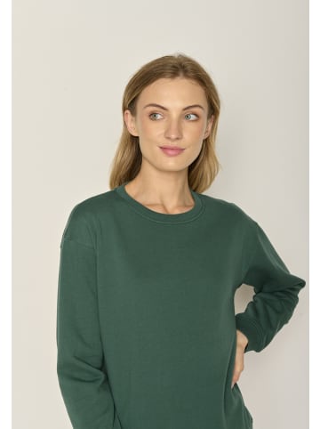 GreenBomb Sweatshirt Basic in Dschungel Grün