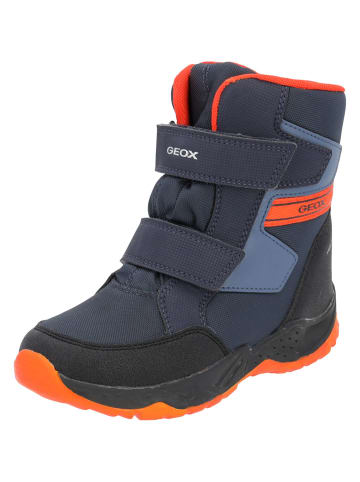 Geox Winterstiefel in NAVY/ORANGE