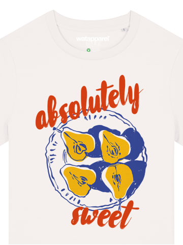 wat? Apparel T-Shirt Pears absolutely sweet in Off White