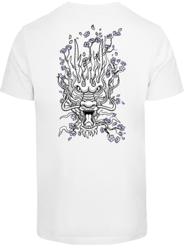 Mister Tee T-Shirt "Tokyo Dragon Tee" in Weiß