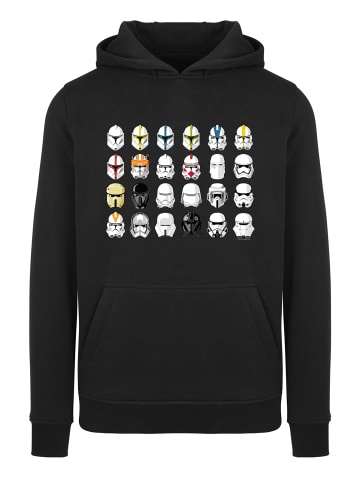 F4NT4STIC Hoodie Star Wars Stormtrooper Piloten Helme in schwarz