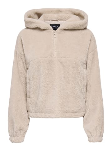 ONLY Teddyfell Jacke in Pumice Stone