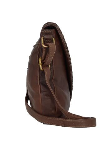 Greenland Nature Femi & Nine Umhängetasche Leder 24 cm in grey