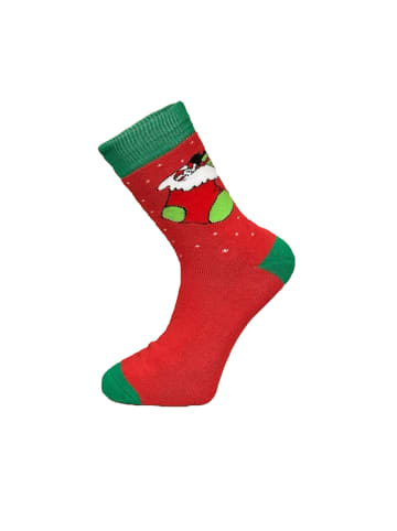 Yuhu Herren Weihnachtssocken 2er Set mit Weihnachtsmotiv in Dunkel-Blau