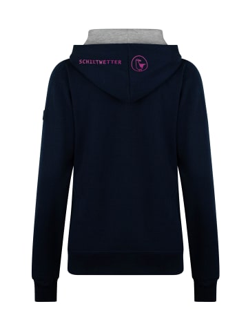 SCHIETWETTER SCHIETWETTER Hoodie Möwe Lotte in navy/neonpink
