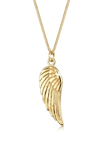 Elli Halskette 925 Sterling Silber Flügel in Gold