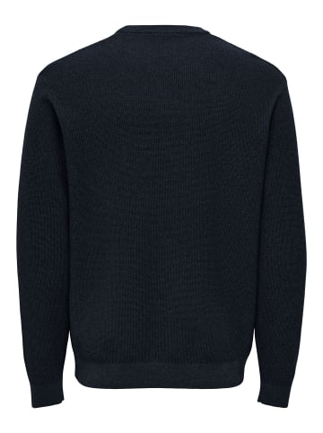 ONLY & SONS Pullover in Dark Sapphire 1