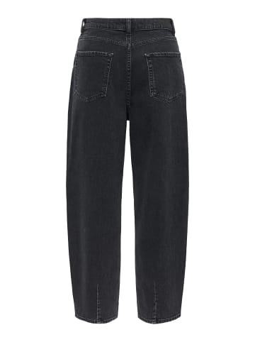 JDY Barrel-Fit-Umstandsjeans in Black Denim