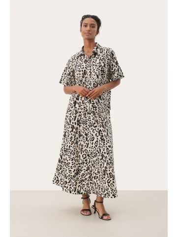 PART TWO Rock InginaPW A-shape in Nature Leopard Print