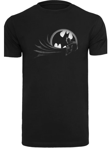 F4NT4STIC T-Shirt DC Comics Batman Spot Logo in schwarz