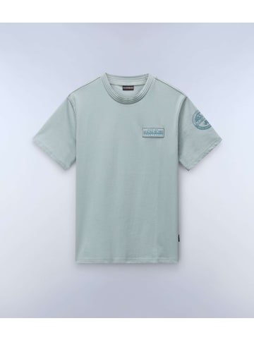 Napapijri T-Shirt "S-Amundsen 1" in Grün