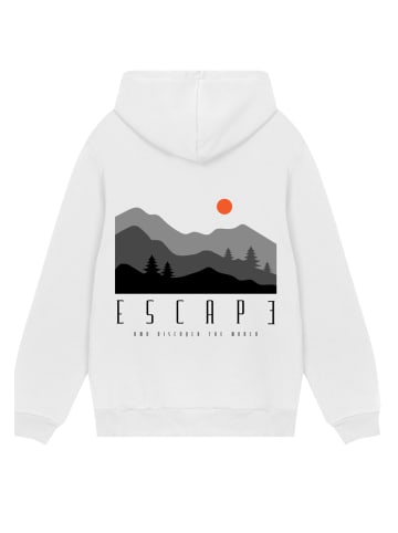 F4NT4STIC Hoodie Escape Discover the World Forest Landscape in off-white