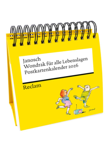 Reclam Verlag Kalender - Wondrak für alle Lebenslagen. Postkartenkalender 2026