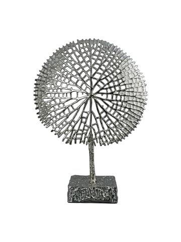 GILDE Skulptur "Tree" in Silber - H. 53 cm - B. 36 cm