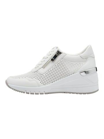 Marco Tozzi Sneaker Weiß/Silber