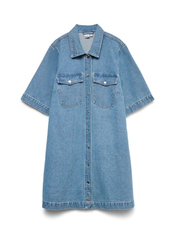 Vero Moda Jeanskleid in Medium Blue Denim