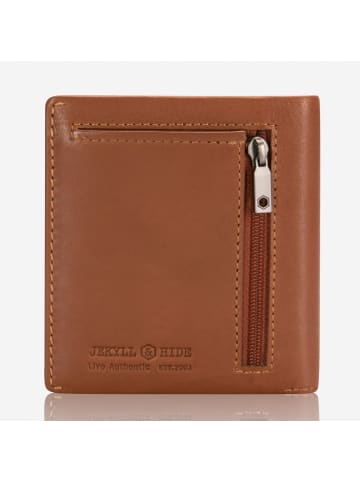 Jekyll & Hide Norwegian Geldbörse RFID Schutz Leder 9 cm tan