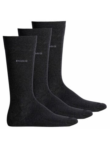 BOSS Socken 3er Pack in Anthrazit