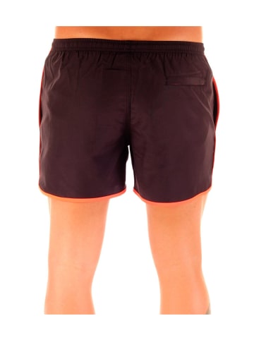 Sundek BS/Badeshorts mit elastischem Bund in Schwarz