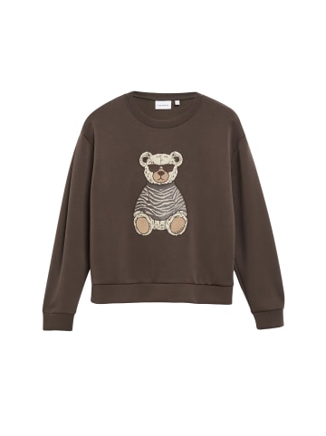 comma Sweatshirt in schoko