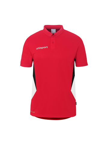uhlsport  POLO SHIRT Equipe 29 in rot/weiß/schwarz