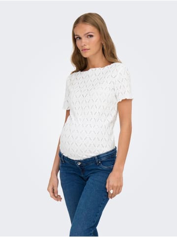 ONLY T-shirt in Cloud Dancer