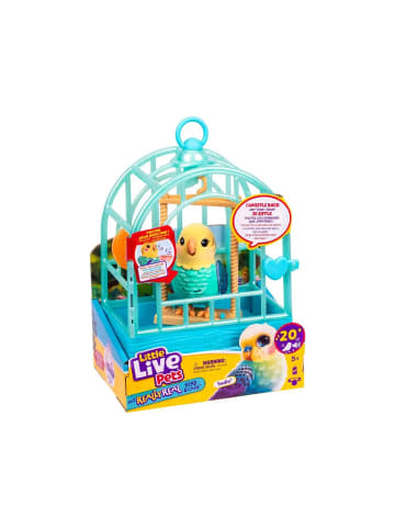 InVento Interaktives Haustier Little Live Pets: Vogel + Vogelkäfig - Indie, ab 5 J.