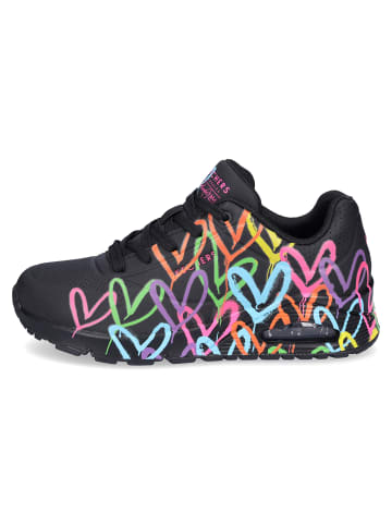 Skechers Sneaker UNO Highlight Love in Schwarz