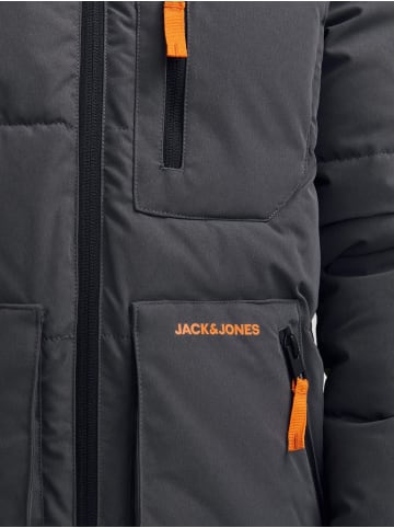 Jack & Jones Steppjacke in Asphalt