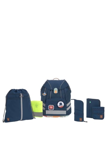 Lässig School Set Flexy Unique - Schulranzen 7tlg. in Navy