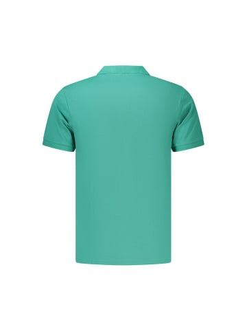 Coveri Moving Grün Herren Poloshirt aus Baumwolle