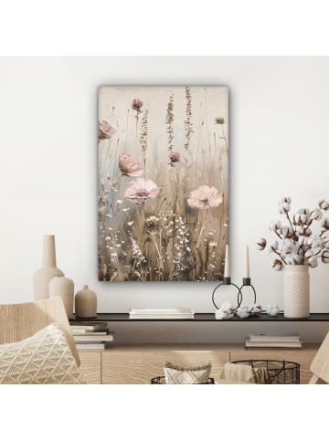 MuchoWow Poster mit Leiste Blumenfeld (BxH)