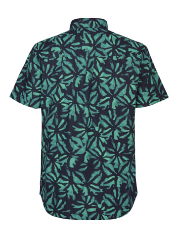 Petrol Industries Allover-Print Shirt Noche in Blau