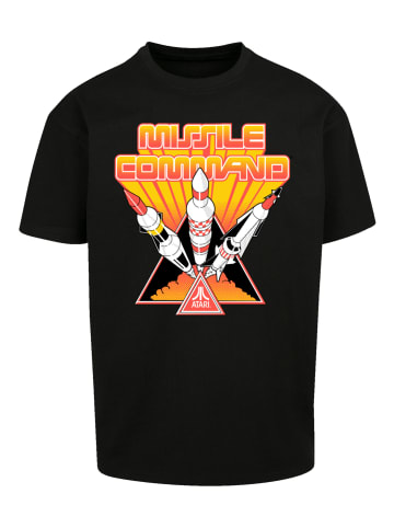 F4NT4STIC Oversize T-Shirt Arcade Triple Shot Atari Retro Gaming in schwarz