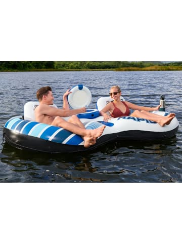 Bestway Schwimmring Hydro Force Rapid Rider II 251x132cm in mehrfarbig