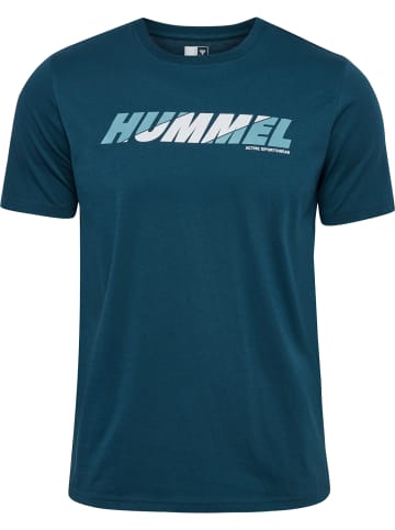 Hummel T-Shirt Hmlgraphic Herren in REFLECTING POND