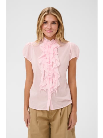 SAINT TROPEZ Langarm - Hemd TilliSZ Gerade Passform in Chalk Pink