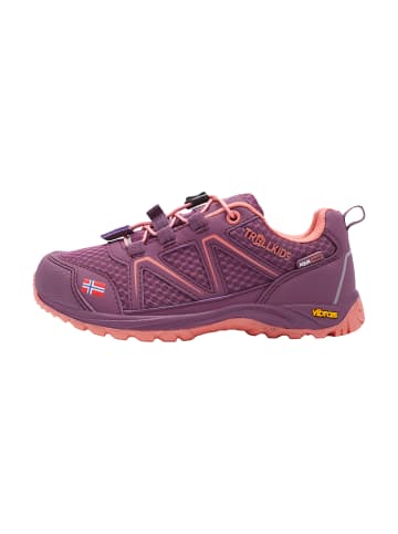 Trollkids Wanderschuh Hiker Low Skarvan in mulberry