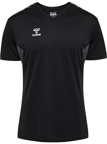 Hummel Hummel T-Shirt S/S Hmlauthentic Multisport Herren Atmungsaktiv Schnelltrocknend in BLACK