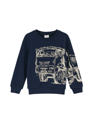 s.Oliver Sweatshirt langarm in Blau